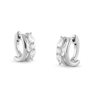 Guess JSBE04520JWRHT/U Rotondi con Zirconi Cubici — Orecchini