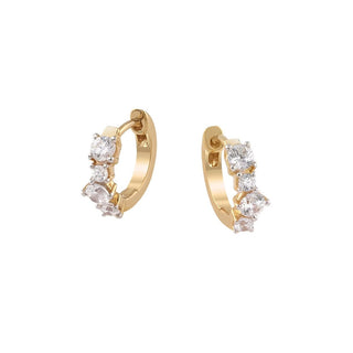 Guess Gold-Plated Rings with Cubic Zirconia Jardin Jsbe04462Jwygt/U 