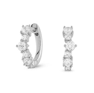 Guess Sparkling Silver Rings Jardin Jsbe04468Jwrht/U 