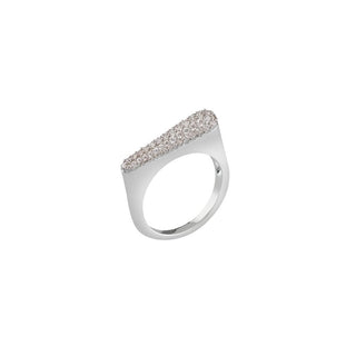 Guess Fashion Ring in Silver with Cubic Zirconia Nuances Jsbr04503Jwrh - Size: 52 Mm 