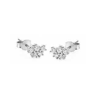 Guess Silver Semi With Cubic Zirconia Jardin Jsbe04497Jwrht/U 