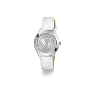 Guess Orologio Analogico Da Donna Color Argento Bianco Gw0745L3 — Orologio
