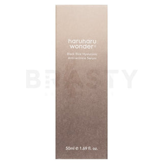 Haruharu Wonder Siero Antirughe Acido Ialuronico Riso Nero 50 ml — Siero