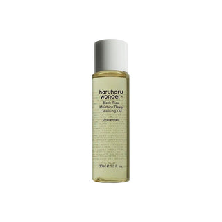 Haruharu Wonder Aceite Limpiador Profundo Hidratante de Arroz Negro (Aceite Limpiador) 30 Ml 