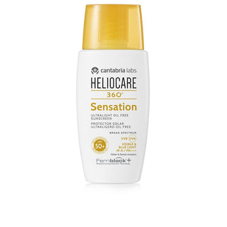 Heliocare Fluid Sunscreen 360° Sensation Spf 50+ (Protección solar ultraligera sin aceites) 50 Ml 