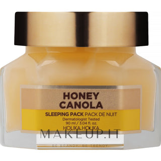 Holika Holika Mascarilla Gel Nutritiva de Noche con Miel de Canola (Mascarilla para Dormir) 90 Ml 