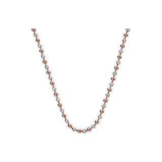 Hot Diamonds Cadena De Plata Emozioni Argento E Oro Rosa Bead 45 Ch019 