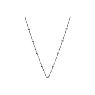 Hot Diamonds Cadena de plata con cable Emozioni cadena de bolitas de plata Ch002 