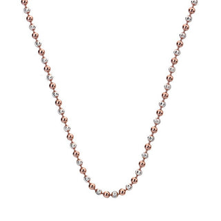 Hot Diamonds Cadena de plata bicolor Emozioni Ch056 
