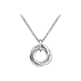 Hot Diamonds Collana Argento Trio Dp543 — Collana
