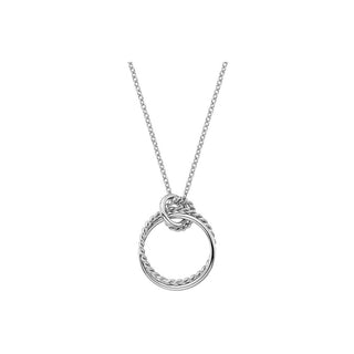 Hot Diamonds Collar de plata con diamante derecho Jasmine Dp735 