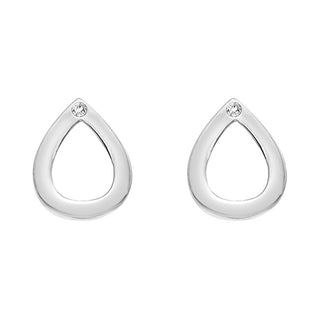 Hot Diamonds Pendientes colgantes de plata con diamantes auténticos amuletos De615 