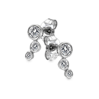 Hot Diamonds Pendientes de plata con diamantes Tender De640 