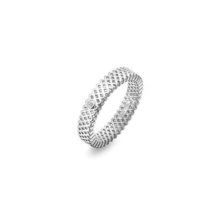 Hot Diamonds Anillo de lujo de plata con diamante Quest Filigree Dr222 - Circuito: 60 Mm 