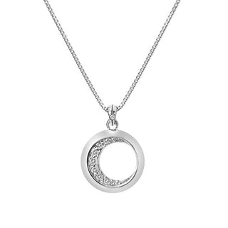 Hot Diamonds Collar de plata Adatta con diamante Celestial Dp860 (Cadena, Colgante) 