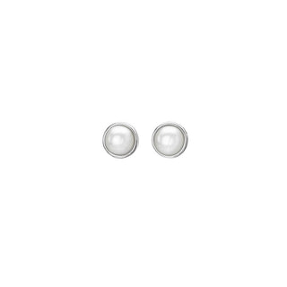 Hot Diamonds Encantadores pendientes de plata con diamantes y perlas Diamond Amulets De712 
