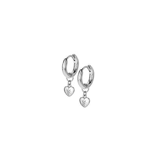 Hot Diamonds Románticos Pendientes de Plata con Diamantes 2 en 1 Most Loved De718 