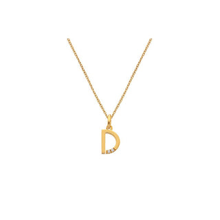 Hot Diamonds Hot Diamonds D Jac Jossa Soul Collar Chapado en Oro Dp942 (Cadena, Colgante) 