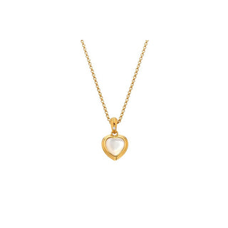 Hot Diamonds Jac Jossa Soul Dp1000 Delicado Collar de Diamantes y Perlas (Cadena, Colgante) 