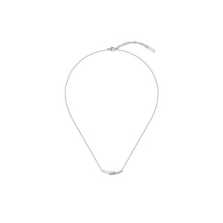 Hugo Boss Elegante Collar de acero con cristales 1580279 
