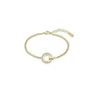 Hugo Boss Fascinante pulsera de acero chapado en oro 1580504 