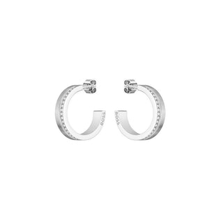 Hugo Boss Pendientes de aro de acero Decenti 1580526 