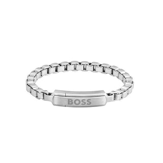Hugo Boss Pulsera Hombre Sin Tempo De Acero Devon 1580596 - Longitud: 19 Cm 