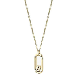 Hugo Boss Collar chapado en oro Double B Fashion 1580627 