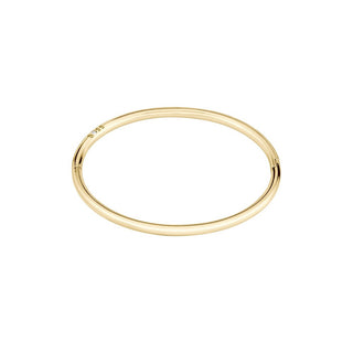 Hugo Boss Pulsera minimalista de acero macizo chapado en oro Live 1580686 