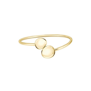Hugo Boss Elegante Pulsera de acero macizo chapado en oro Nugget 1580713 