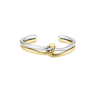 Hugo Boss Pulsera bicolor de acero macizo a la moda 1580703 