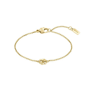 Hugo Boss Pulsera de moda chapada en oro para mujer Double B 1580698 