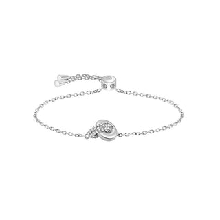 Hugo Boss Delicada Pulsera De Acero Con Cristales Live Precious 1580756 