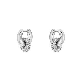 Hugo Boss Pendientes Modernos de Acero 2 En 1 Live Precious 1580758 