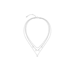 Hugo Boss Collar triple de acero con cristales Selena 1580765 