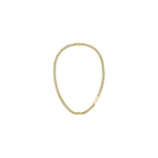 Hugo Boss Collar distintivo chapado en oro para hombre Kassy 1580770 