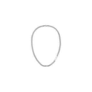 Hugo Boss Collar distintivo de acero para hombre Kassy 1580769 