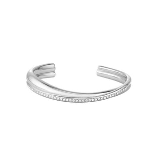 Hugo Boss Pulsera de acero macizo con cristales Lena 1580777 