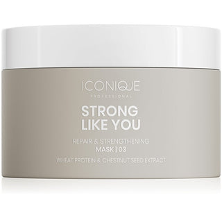 Iconique Professional Mascarilla para Cabello Dañado Strong Like You (Mascarilla Reparadora y Fortalecedora) - Volumen: 200 Ml 