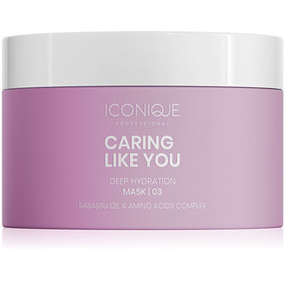 Iconique Professional Mascarilla Caring Like You para Cabello Seco y Dañado (Mascarilla de Hidratación Profunda) - Volumen: 200 Ml 
