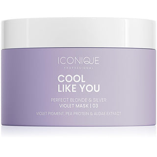 Iconique Professional Mascarilla para Rubio Frío y Luminoso Cool Like You (Mascarilla Violeta) - Volumen: 200 Ml 