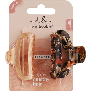 Invisibobble Clipstar Hair Clip M Golden Roar 2 Pieces 