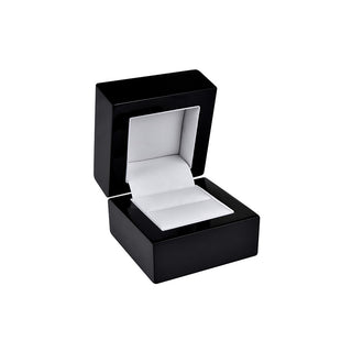 Jk Box Boîte à bagues en bois noir Bb-2 / A25 