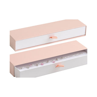Jk Box Scatola Regalo Rosa Cipria Per Bracciale DE-9/A5/A1 — Scatola regalo