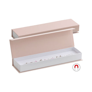 Jk Box Caja de Regalo Rosa Empolvado Para Pulsera Vg-9 / A5 / A1 