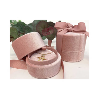 Jk Box Caja de Regalo Con Cadena de Cinta Rosa Ltr-3/S/A5 