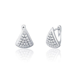 Jvd Pendientes de moda en plata con circonitas Svle0361Xi3Bi00 
