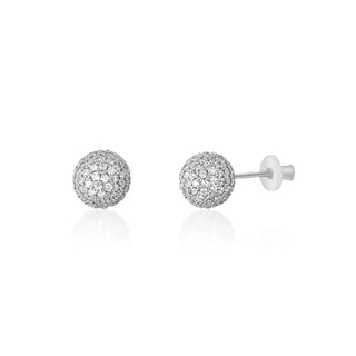 Jvd Orecchini A Bottone Argento SVLE1095XH2BI00 — Orecchini