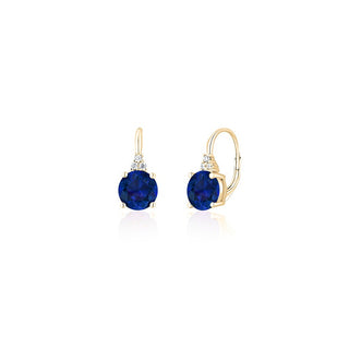 Jvd Pendientes brillantes chapados en oro con circonitas Svle1119Xh2Gm00 