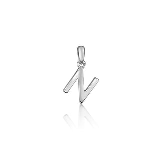 JVD Ciondolo Minimalista in Argento Lettera N SVLP0948XH2000N — Ciondolo